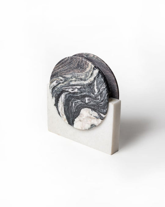 020 Moon Small Horizon Marble Vase