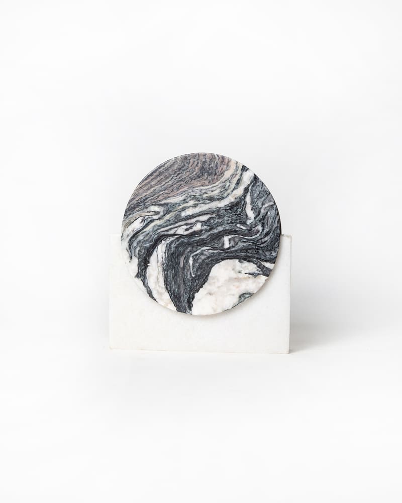 020 Moon Small Horizon Marble Vase