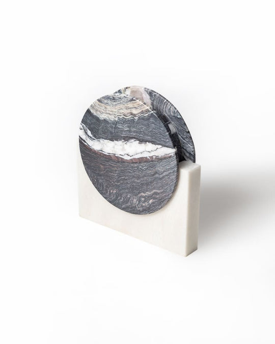 021 Moon Small Horizon Marble Vase