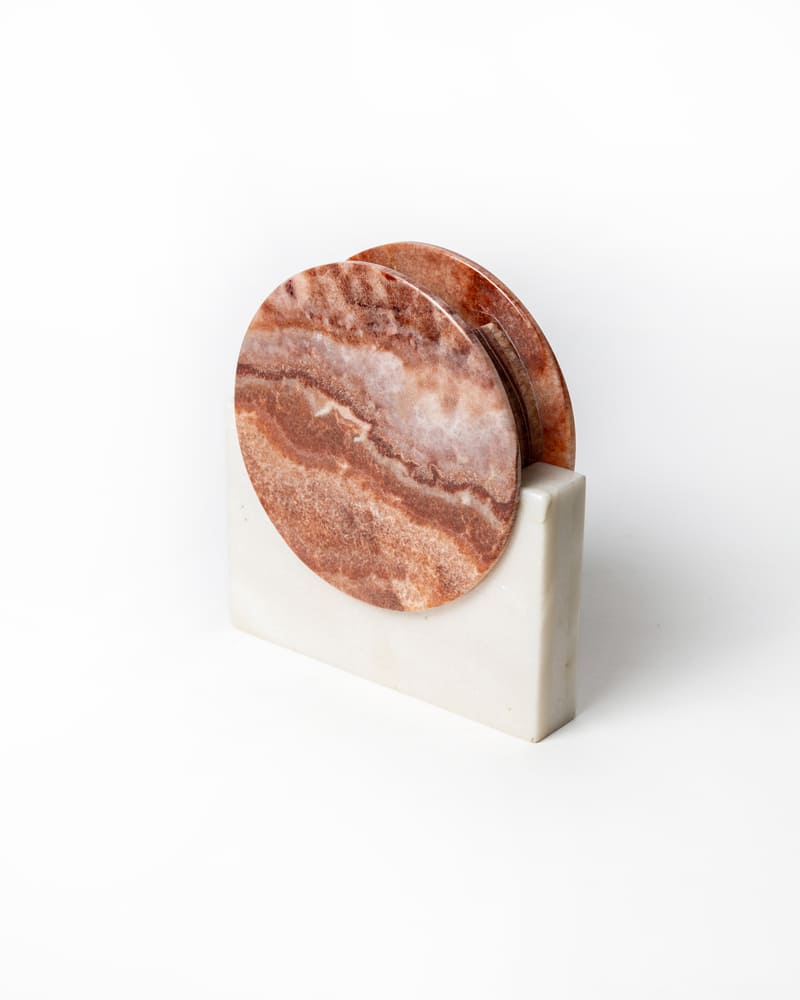 028 Mars Small Horizon Marble Vase