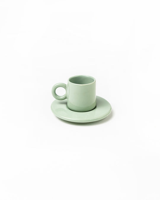 Lilo Cup & Saucer Set Tea green