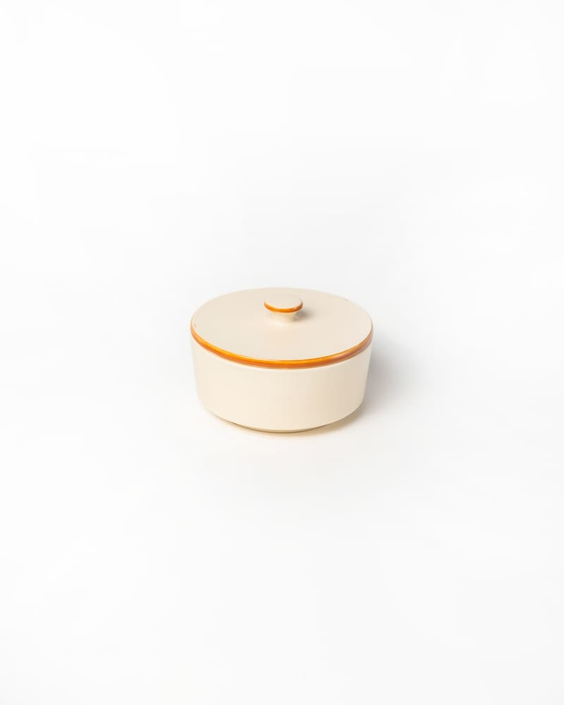 Luna 660ml Soup Bowl with Lid Warm Brown