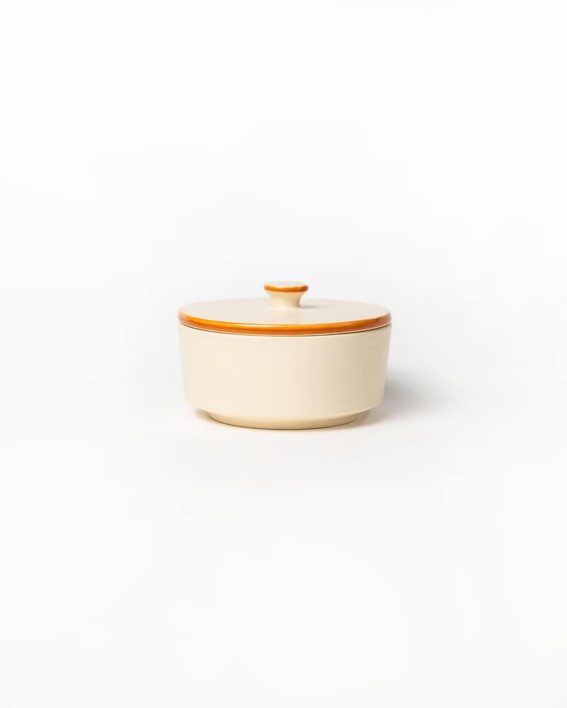 Luna Soup bowl with lid Warm Brown
