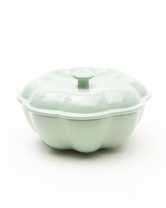 Margaret Serving bowl with lid Tea Green