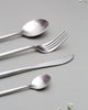 Zuri Cutlery Set Matt Silver (4 Pieces)