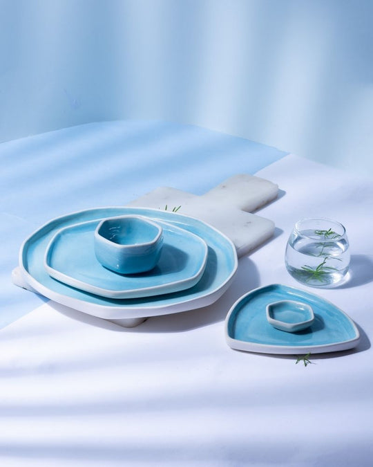 Aqua Forma Dinner Set (5 pieces)