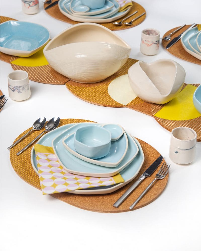 Aqua Forma Dinner Spread (55 pieces)