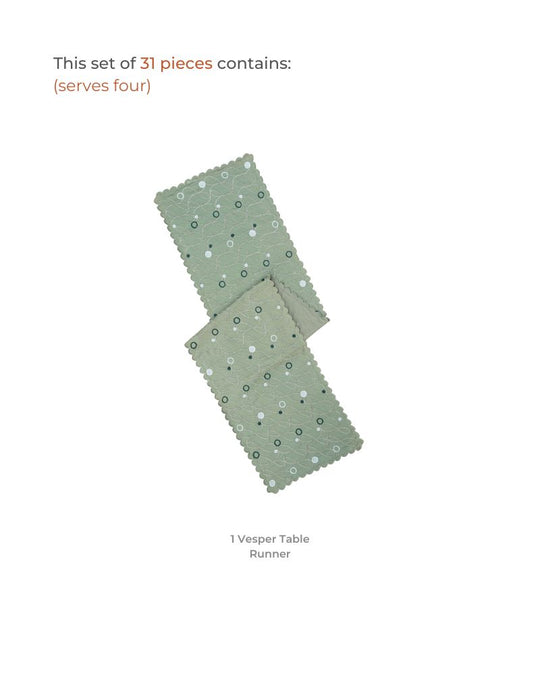 Aqua Forma Dinner Spread (31 pieces)
