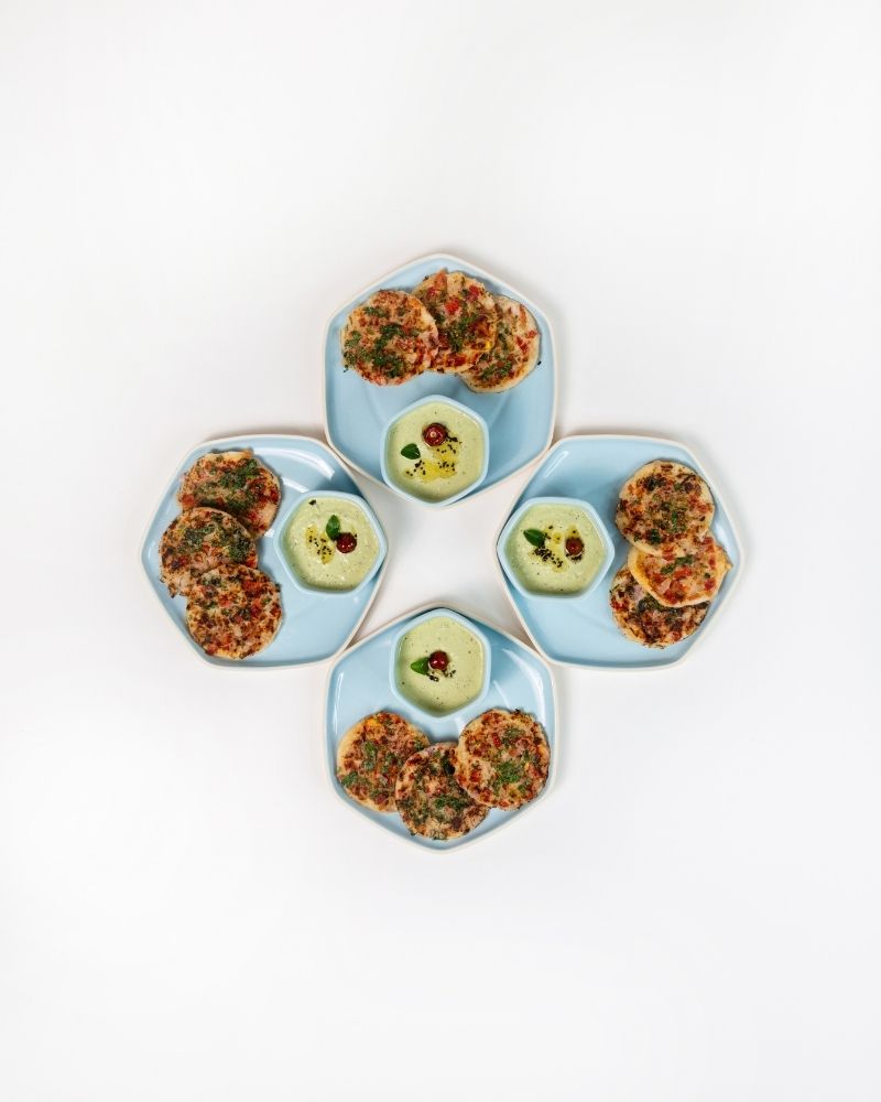 Aqua Honeycomb Set