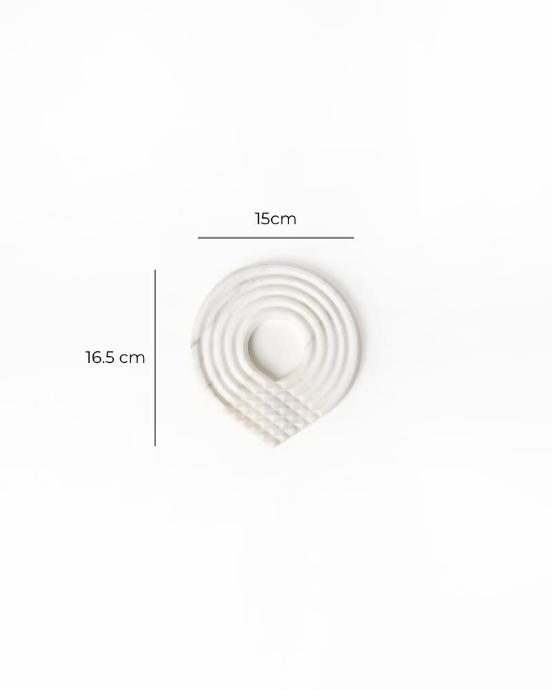 Aura Trivet White