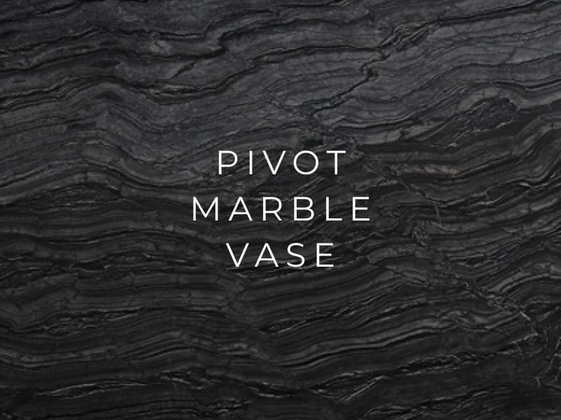 Pivot Marble Vase