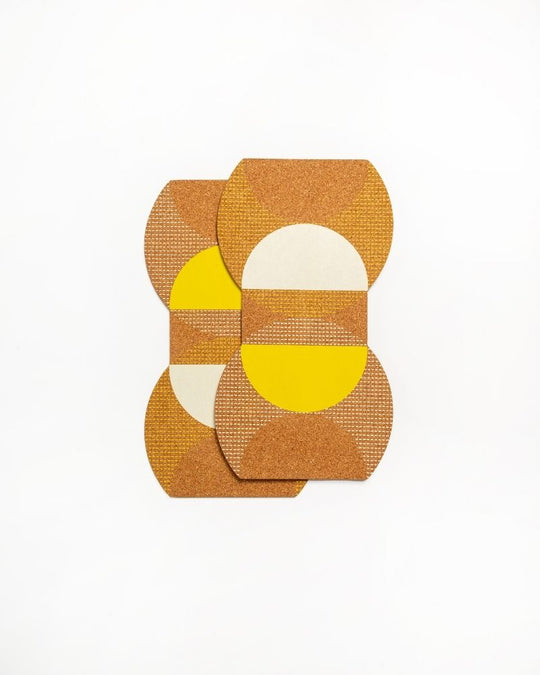 Celeste Table Runner Lemon Yellow (Set of 2)