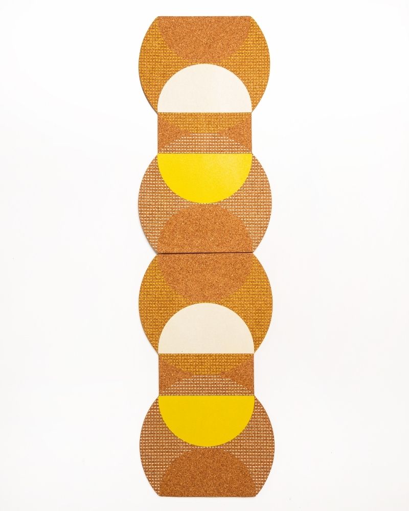 Celeste Table Runner Lemon Yellow (Set of 2)