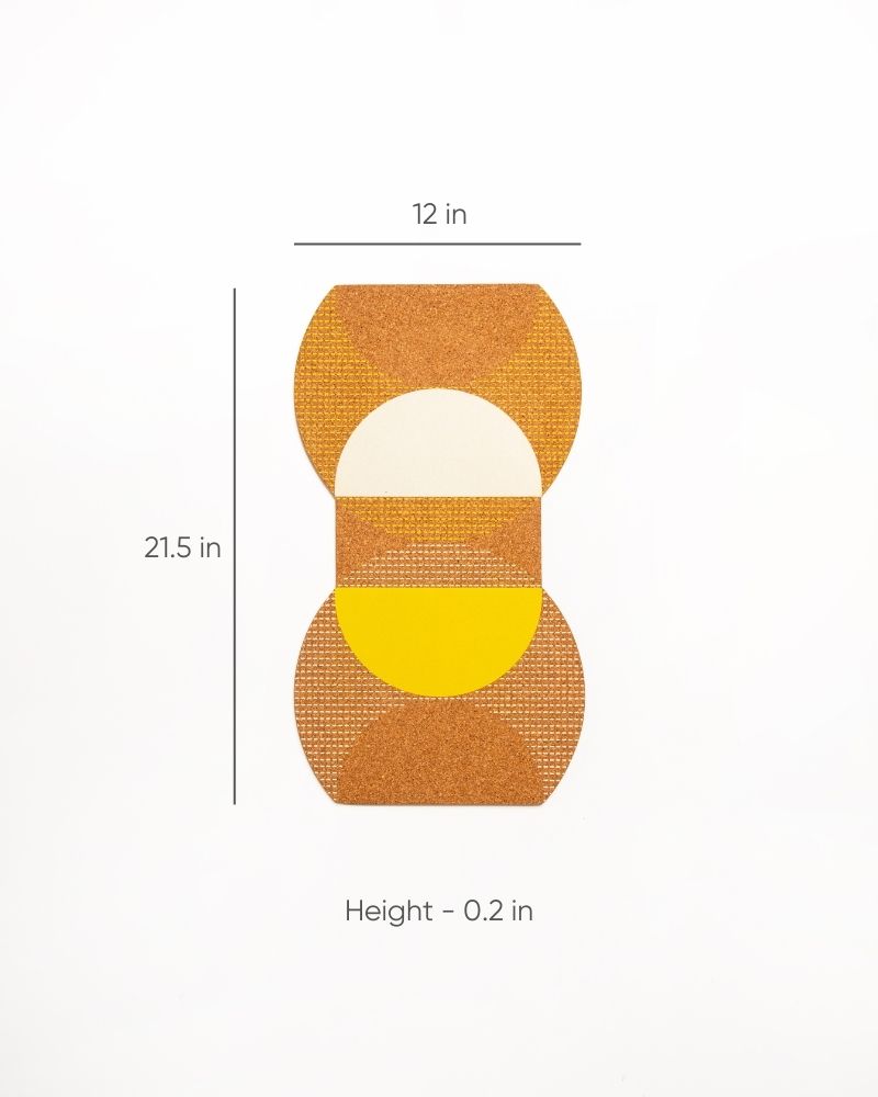 Celeste Table Runner Lemon Yellow (Set of 2)