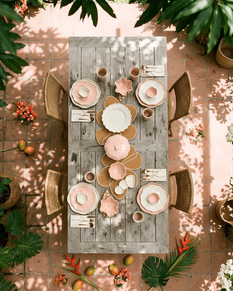 Cherry Blossom Dinner Spread (42 pieces)