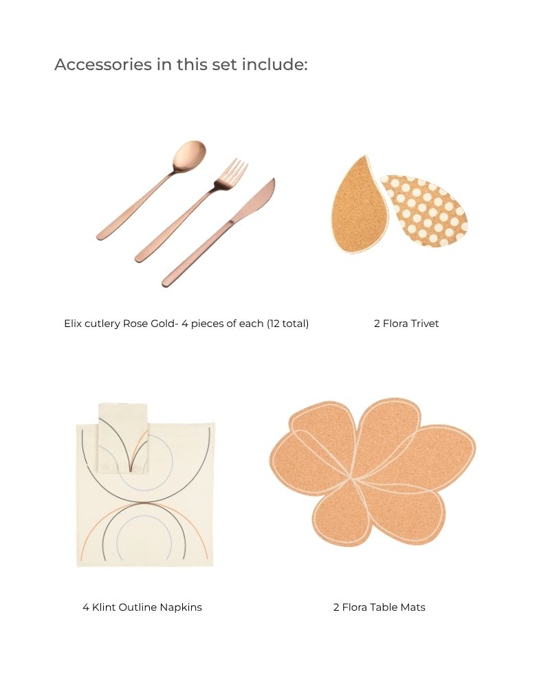 Cherry Blossom Dinner Spread (42 pieces)