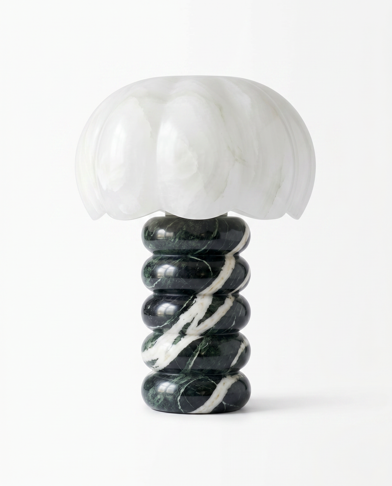 indian white onyx - verde jewel