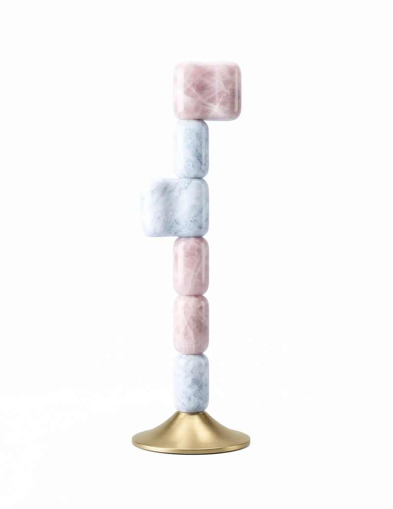 pink crystallo - white crystallo