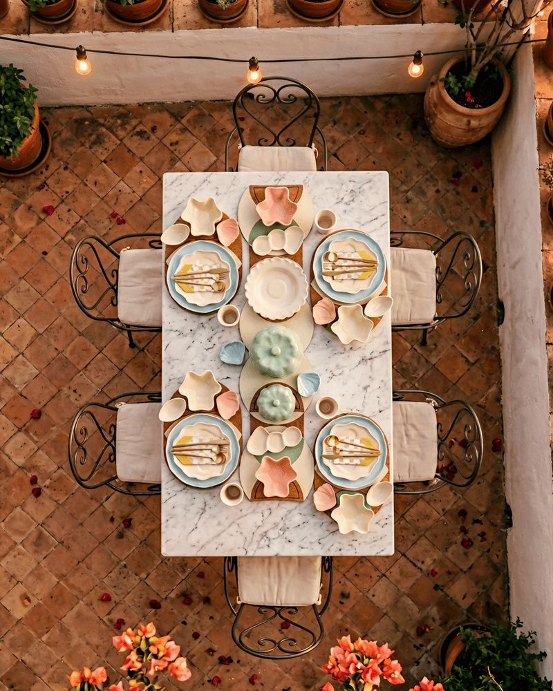 Countryside Flora Dinner Spread (54 pieces)