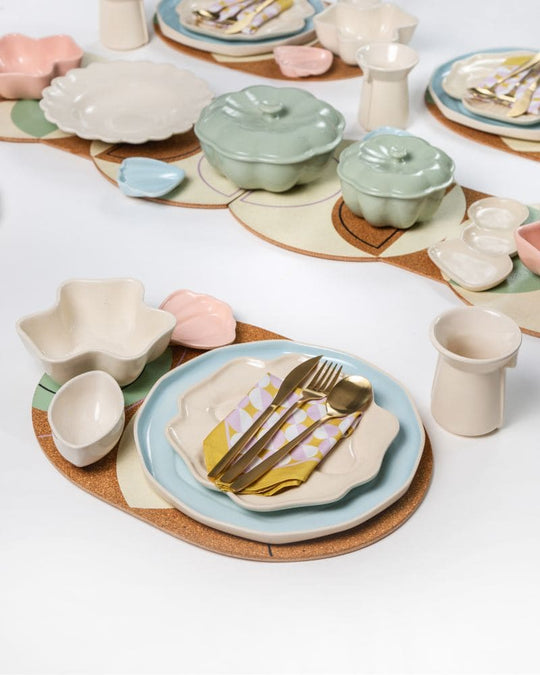Countryside Flora Dinner Spread (54 pieces)