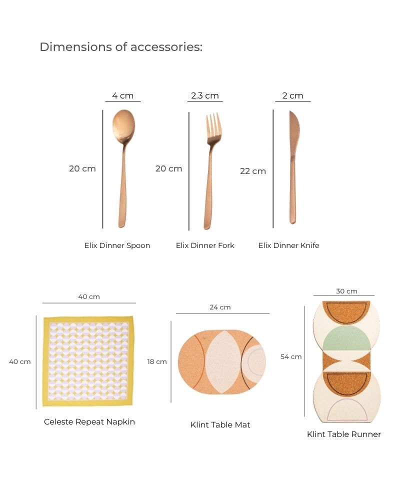 Countryside Flora Dinner Spread (54 pieces)