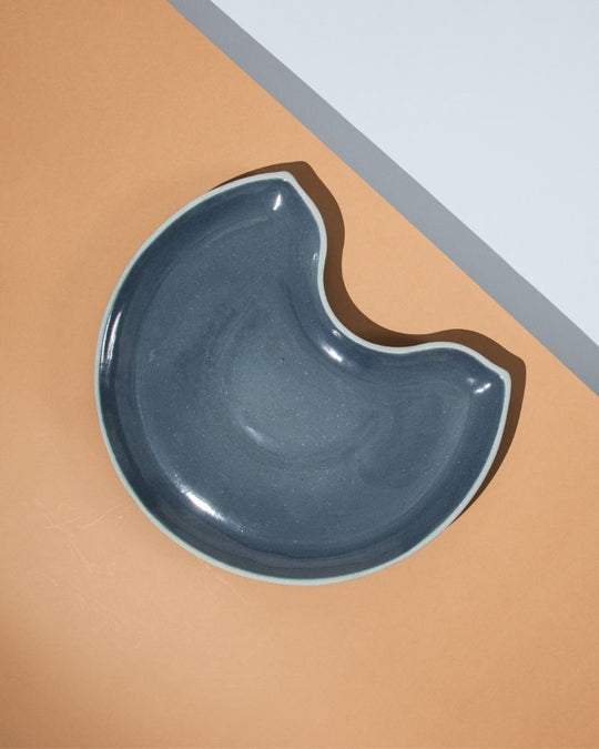 Crescent Platter Midnight Blue