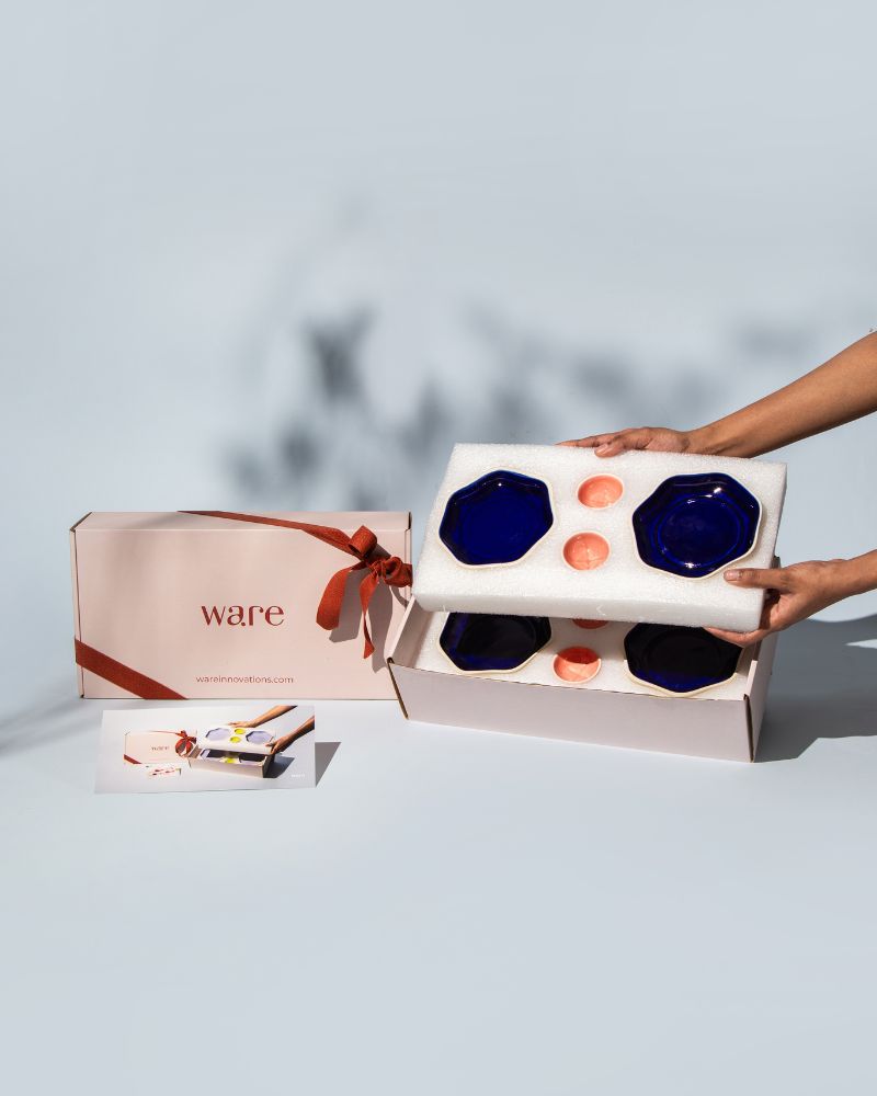 Crunch Munch Dessert Plate Set (8 Pieces)