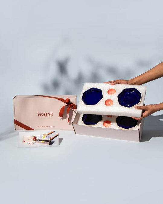 Crunch Munch Dessert Plate Set (8 Pieces)