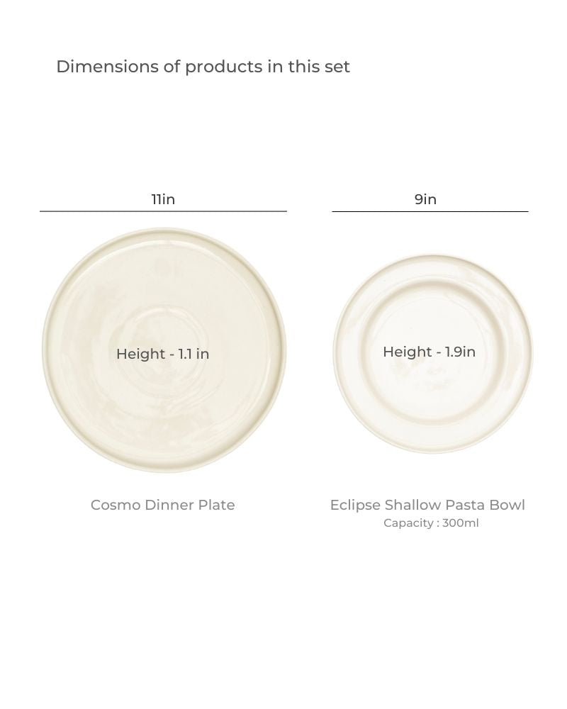 Dip and Crisps Snack Plate Set Nude