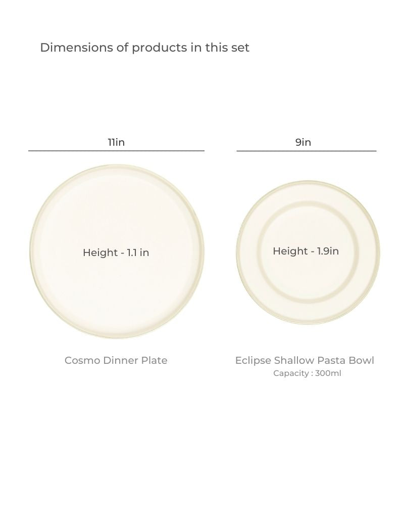 Dip and Crisps Snack Plate Set Sage Green