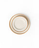 Dip and Crisps Snack Plate Set Warm Brown
