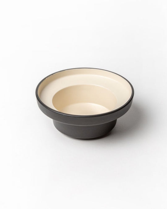 Eclipse 1150ml Medium Serving Bowl with Lid Matt Black