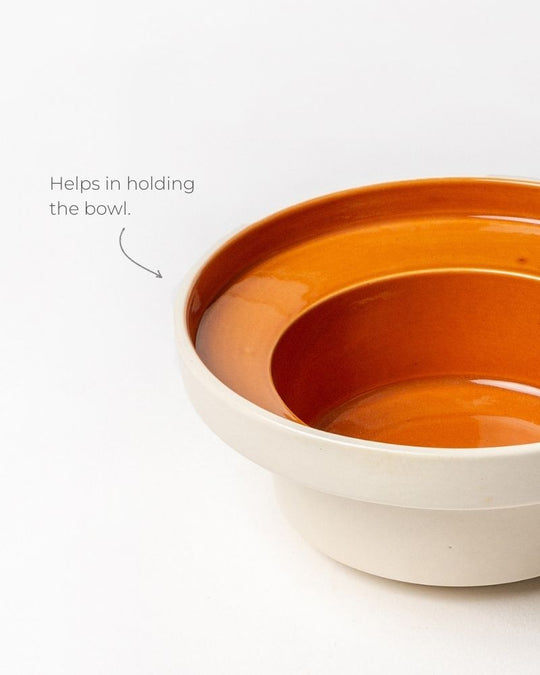 Eclipse 3920ml Large Serving Bowl with Lid Warm Brown