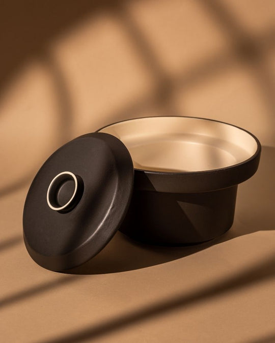 Eclipse 3920ml Large Serving Bowl with Lid Matt Black