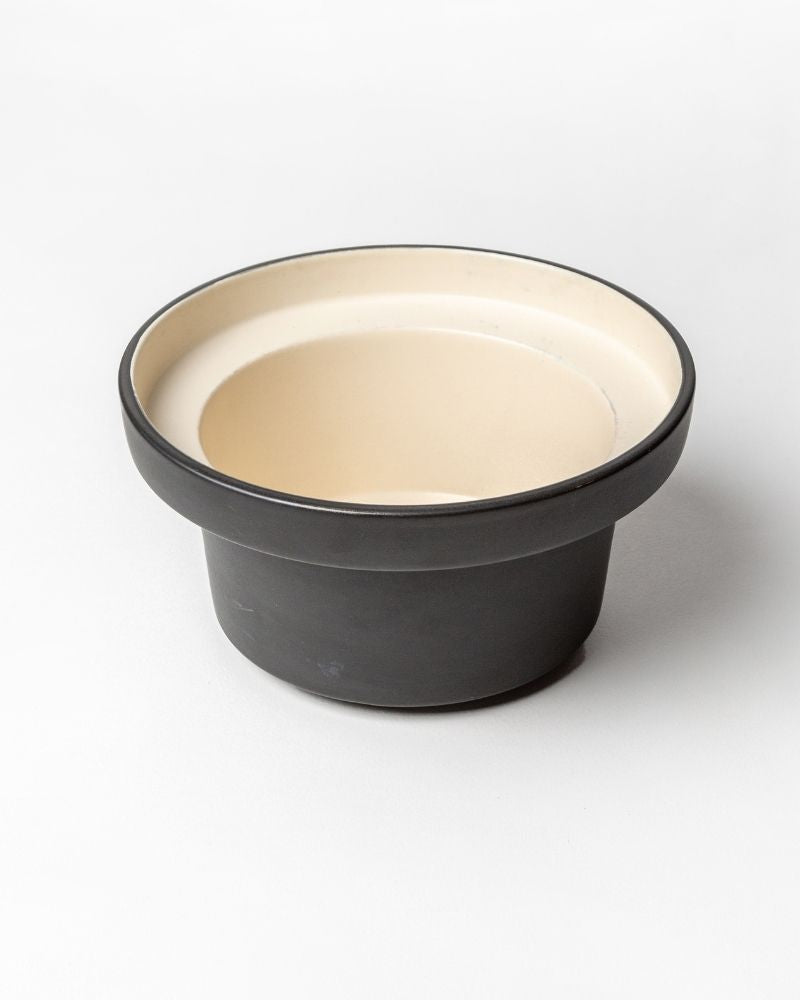 Eclipse 3920ml Large Serving Bowl with Lid Matt Black