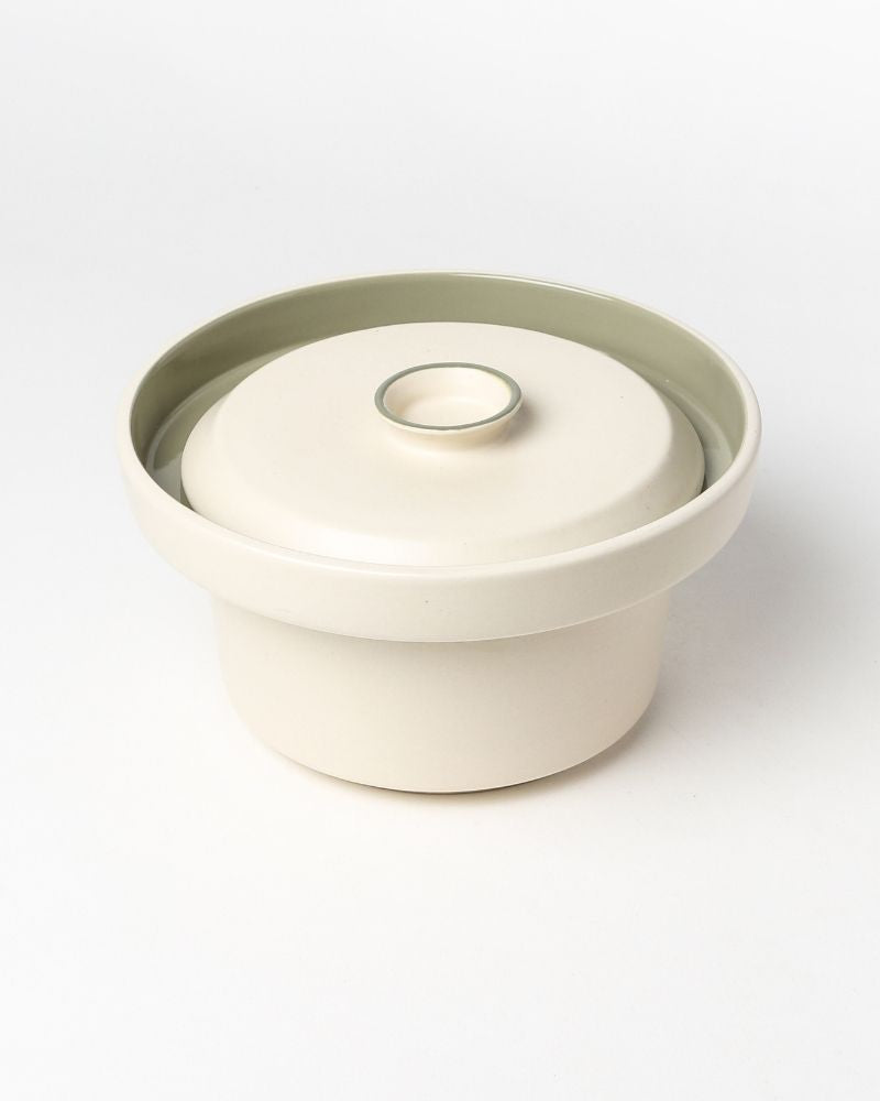 Eclipse 3920ml Large Serving Bowl with Lid Sage Green