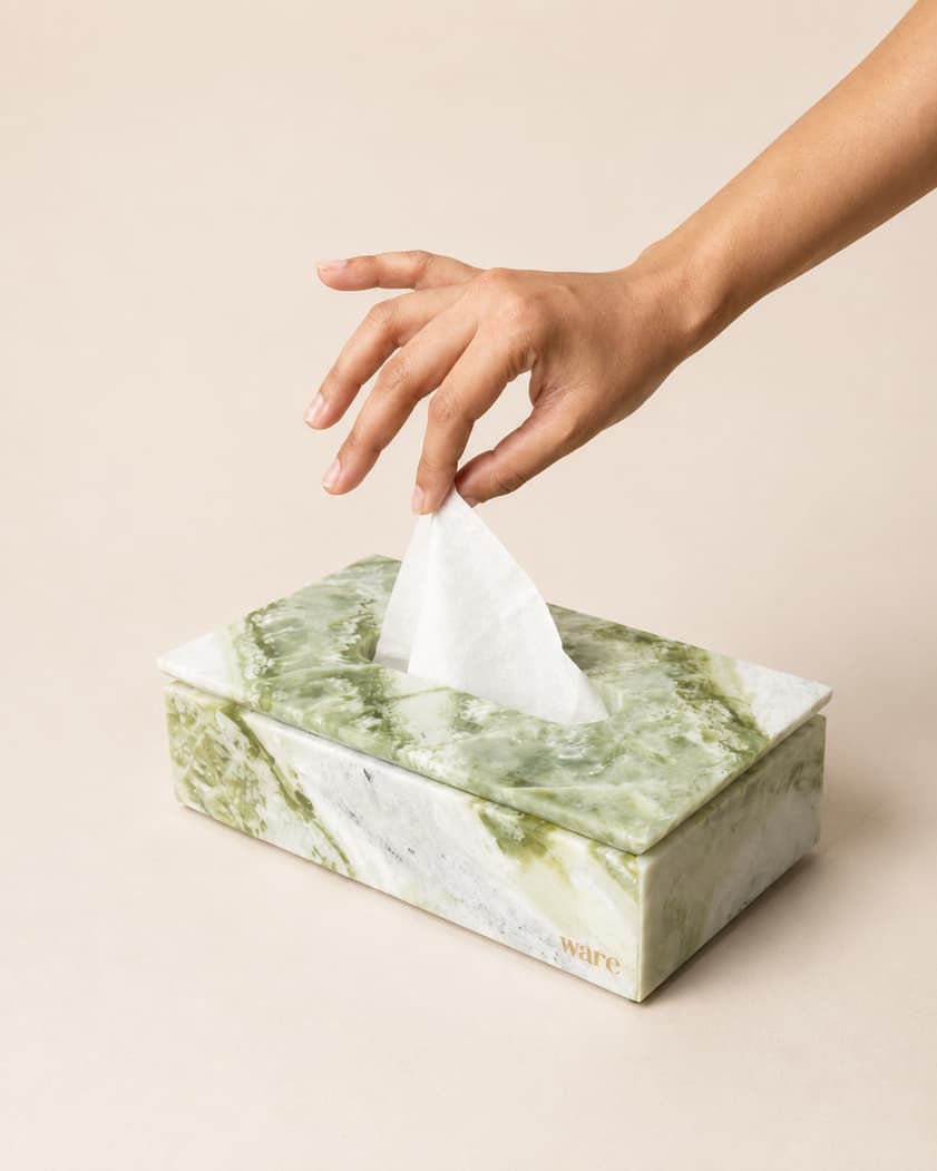 Emeryl Onyx Gravità Tissue Box