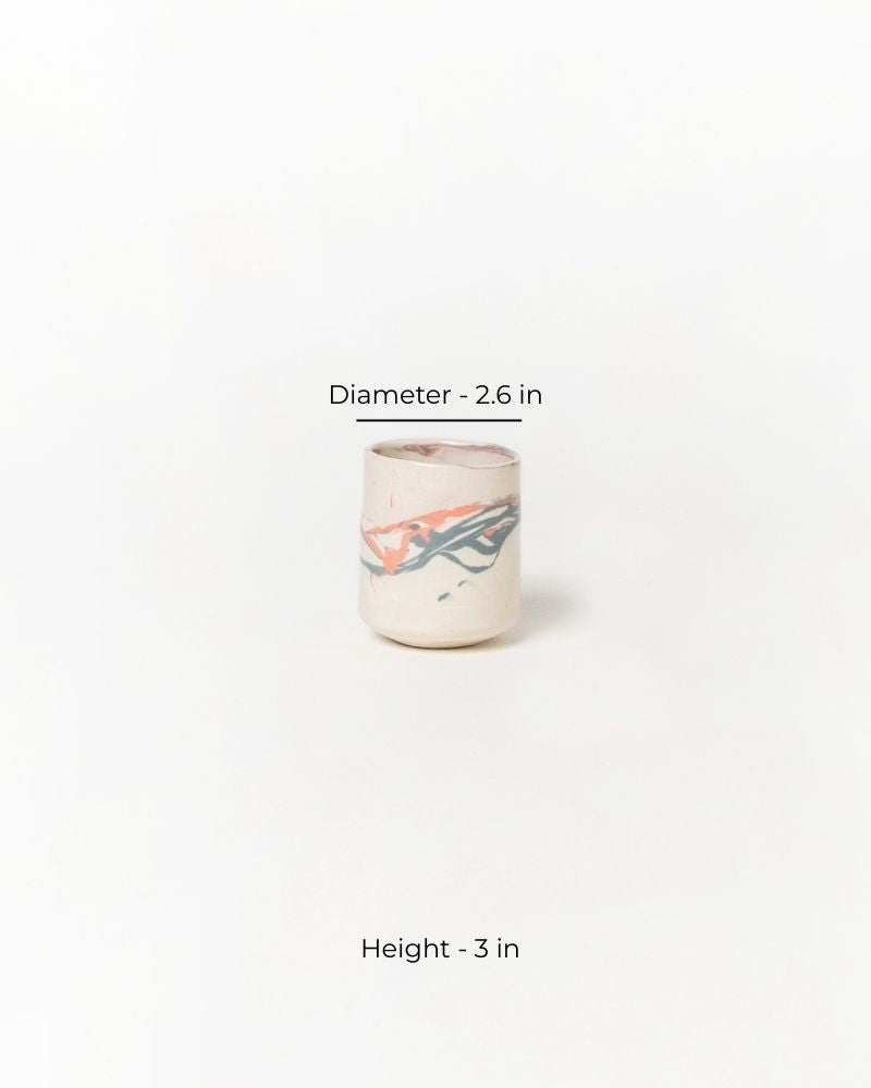Experimental Snuggle 200ml Tea Cup Nude (Set of 2) - Gift Set