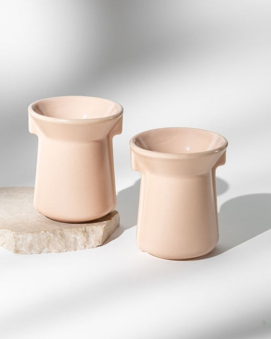 Flare 200ml Tea Cup Misty Rose (Set of 2)