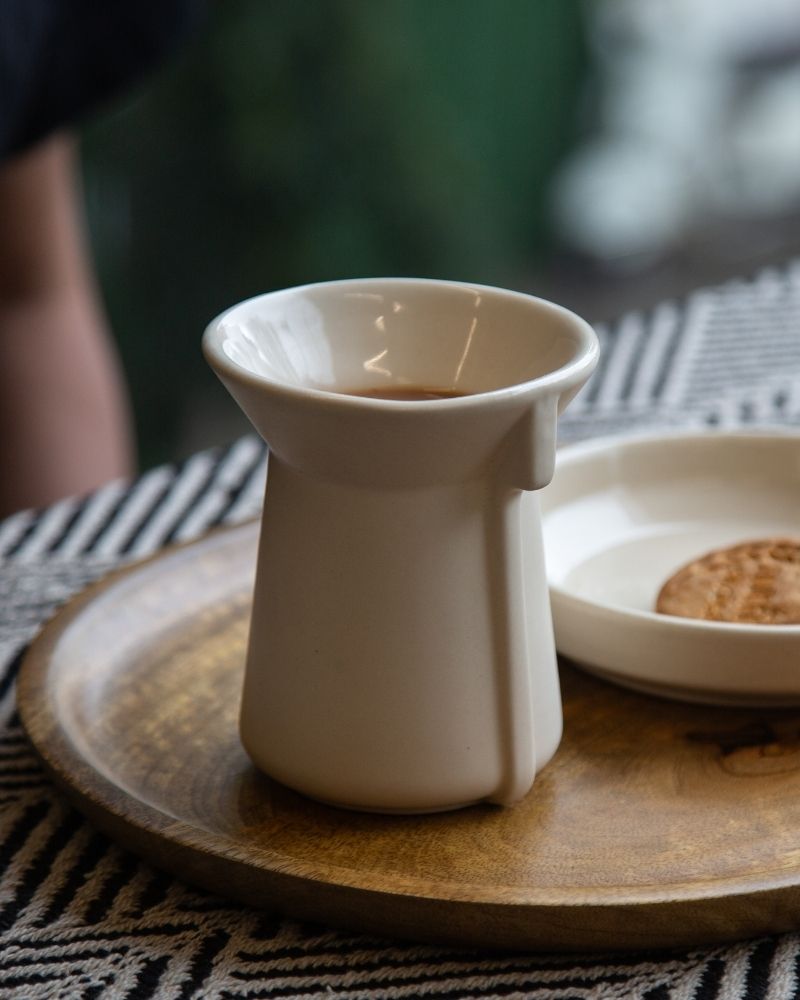 Flare 200ml Tea Cup Nude (Set of 2) - Gift Set
