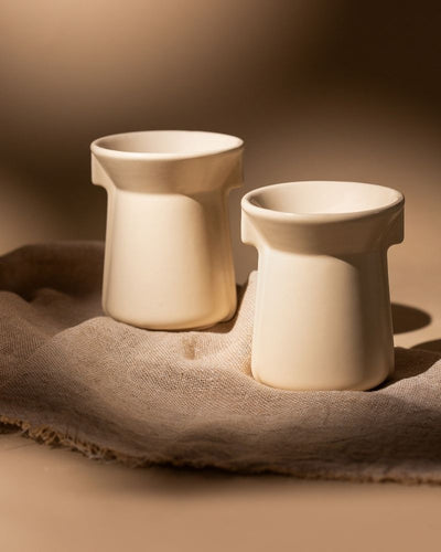 Flare 200ml Tea Cup Nude (Set of 2) - Gift Set