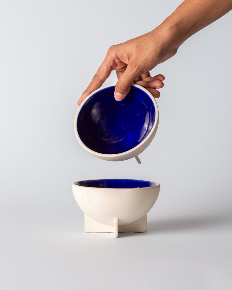 Fullstop Dessert Bowl Deep Blue | Ware Innovations | Buy Now