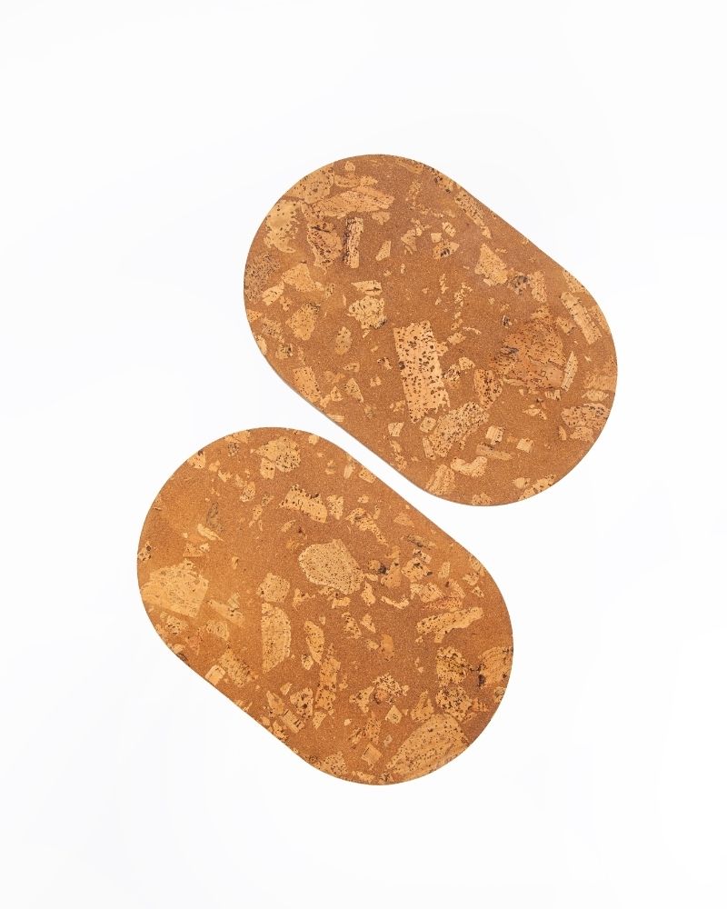 Fuse Oval Table Mat - White (Set of 2)