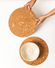 Fuse Round Table Mat - White (Set of 2)