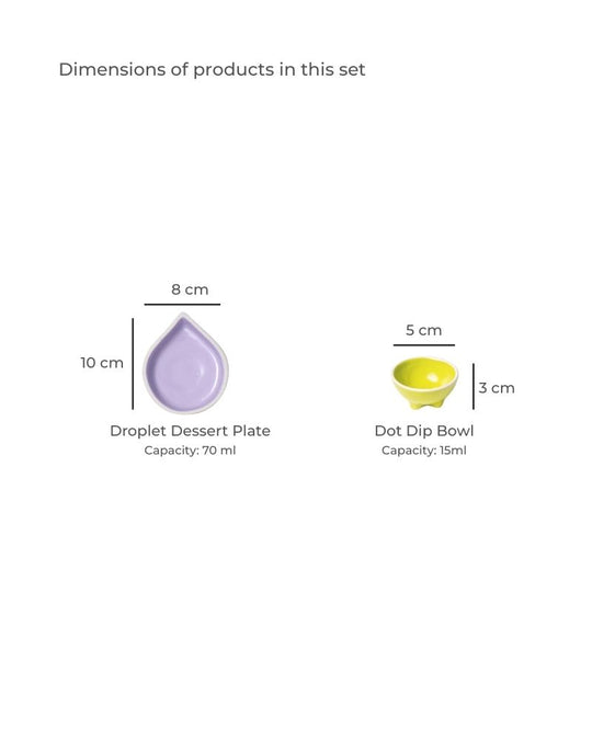 Jasmine Table Setting Lilac (6 Pieces)