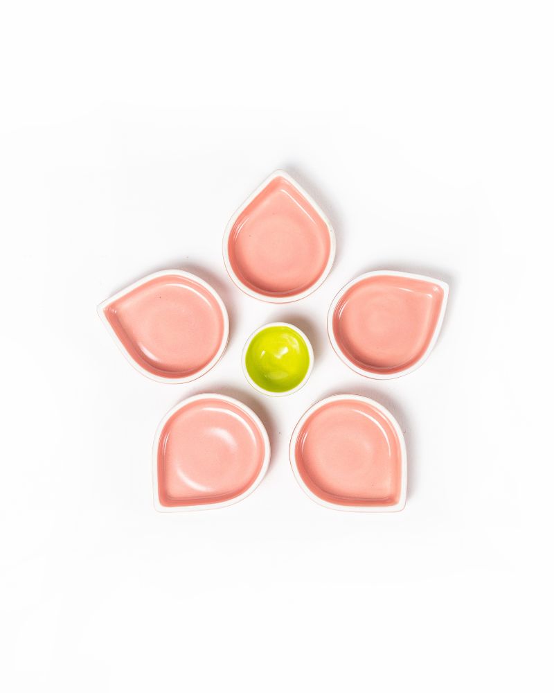 Jasmine Table Setting Pink (6 Pieces)