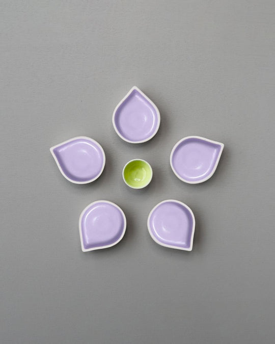 Jasmine Table Setting Lilac (6 Pieces)