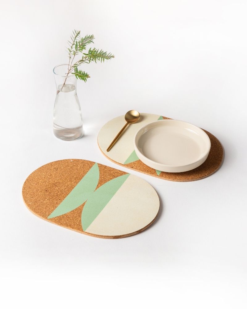 Klint Trivet Mint Green (Set of 2)