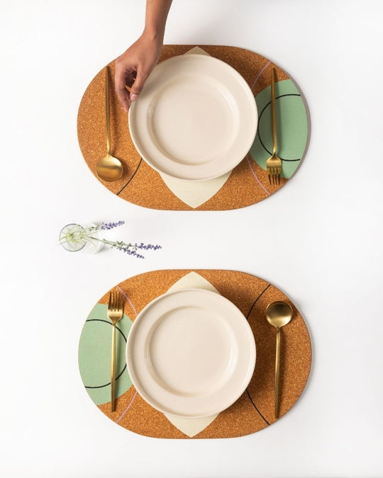 Klint Table Mat Mint Green (Set of 2)