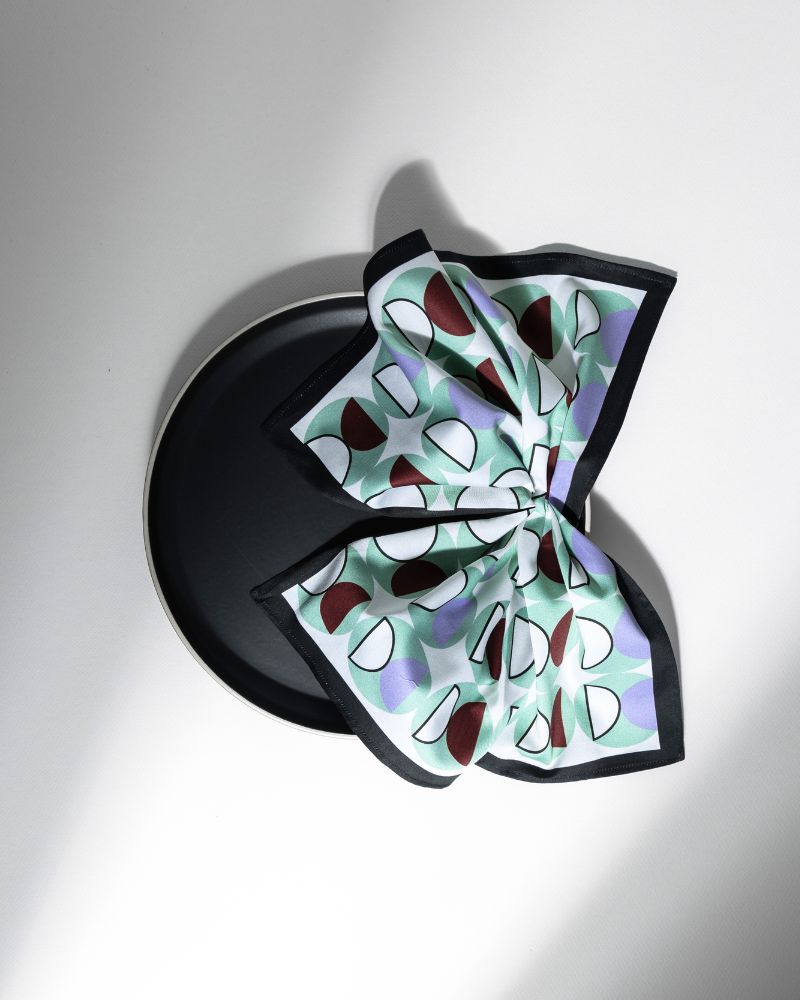 Klint Repeat Napkin in Mint Green